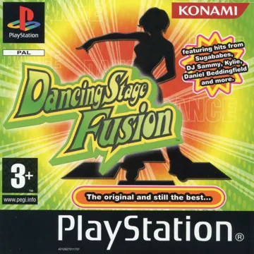 Dancing Stage Fusion (EU) box cover front